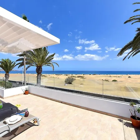 Beachfront Del Ingles Exclusive Breathtaking Views Over The Sea And Dunes Private Heated Pool Terrace Bbq 200 M To, Villa Las Palmas / Gran Canaria