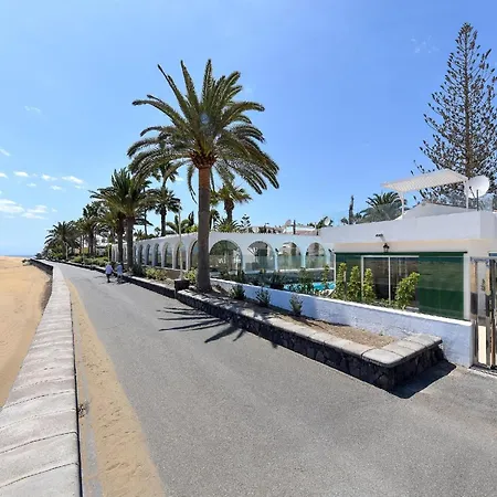 Beachfront Del Ingles Exclusive Breathtaking Views Over The Sea And Dunes Private Heated Pool Terrace Bbq 200 M To, Villa Las Palmas / Gran Canaria